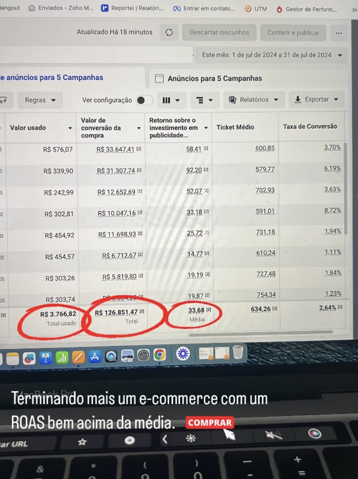 Resultado cliente 3